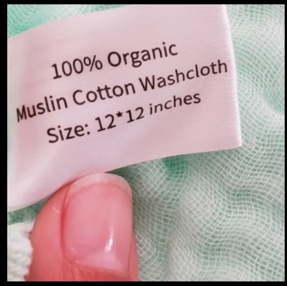 COPY - COPY - Two boxes 20 pieces Organic Muslin Washcloths New - Picture 5 of 5
